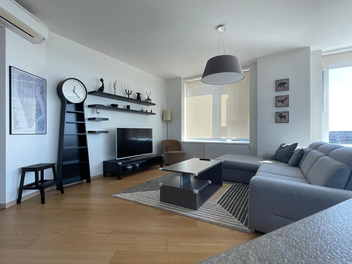Sag Panorama Apartment 3 Rooms 19Th Floor Great View Free Parking Братислава Екстер'єр фото