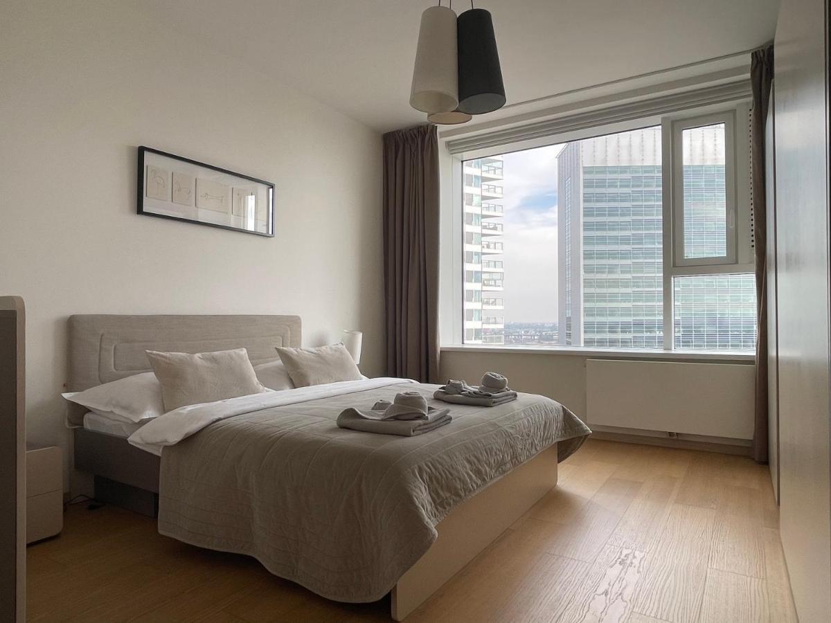 Sag Panorama Apartment 3 Rooms 19Th Floor Great View Free Parking Братислава Екстер'єр фото