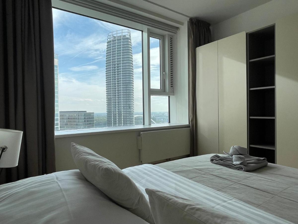 Sag Panorama Apartment 3 Rooms 19Th Floor Great View Free Parking Братислава Екстер'єр фото