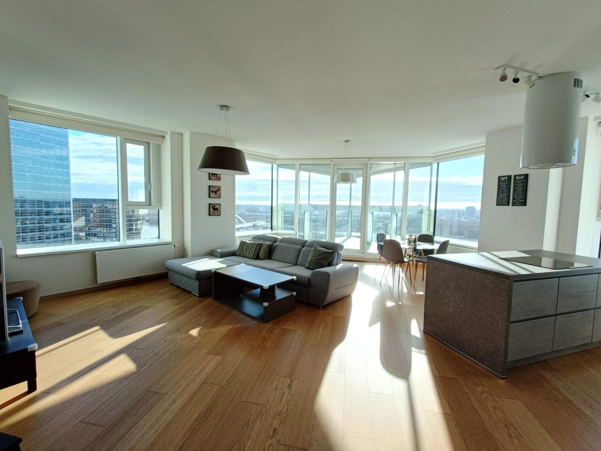 Sag Panorama Apartment 3 Rooms 19Th Floor Great View Free Parking Братислава Екстер'єр фото