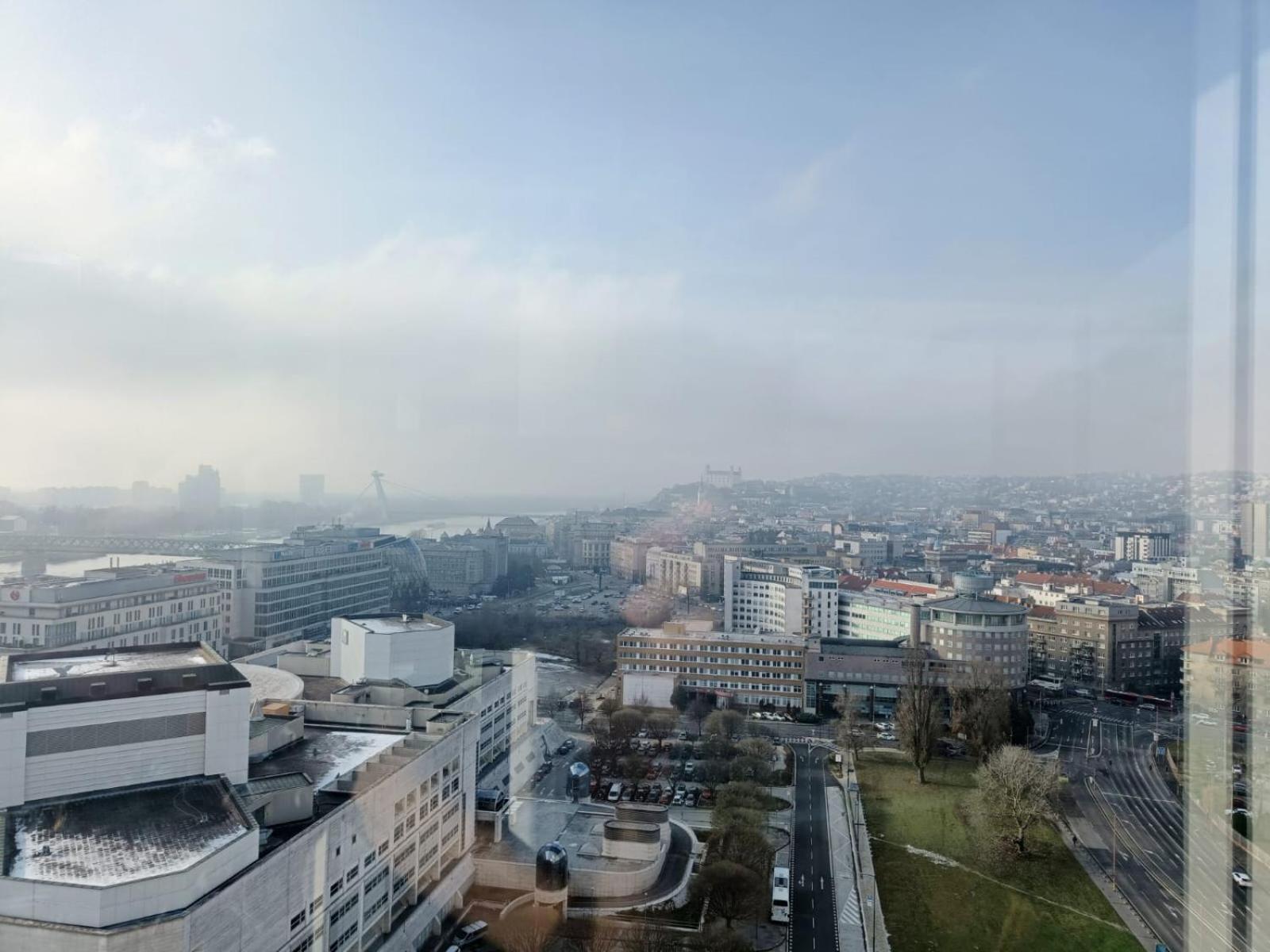 Sag Panorama Apartment 3 Rooms 19Th Floor Great View Free Parking Братислава Екстер'єр фото